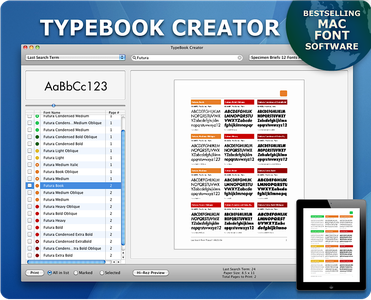 Veenix Typebook Creator For Mac